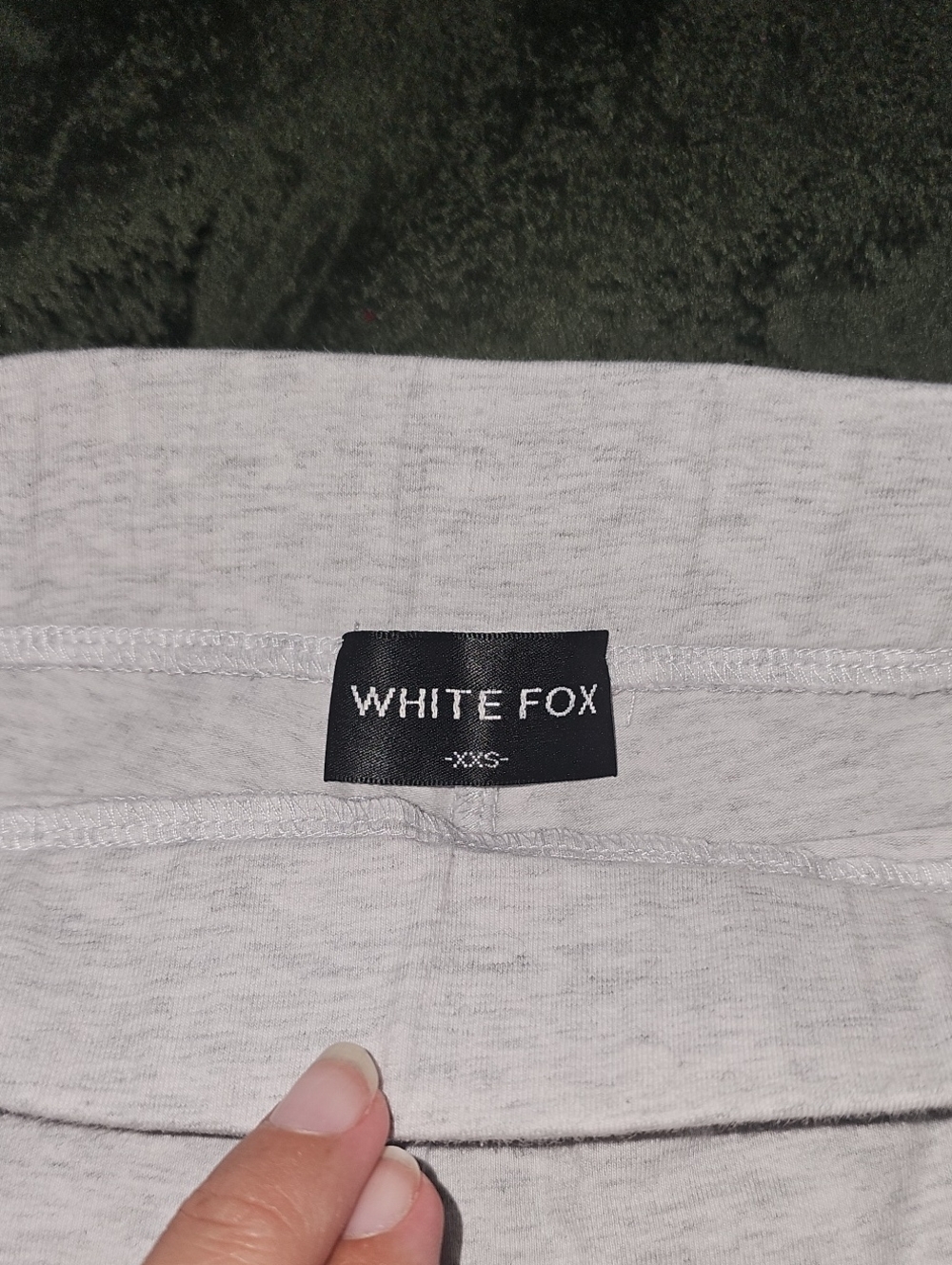 White Fox Womens Slim Fit Gray Shorts. Sz XXS!! - Picture 4 of 8